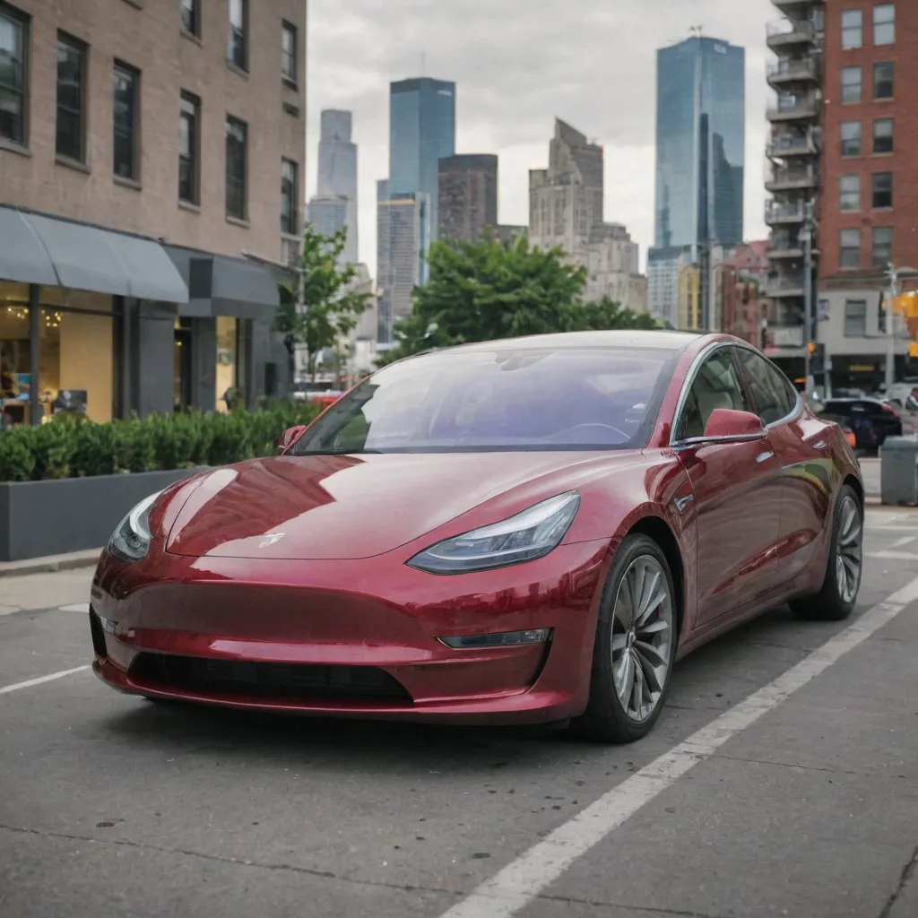 Customizable Exterior Accents in the Tesla Model 3