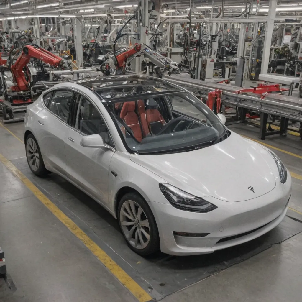 Innovative Manufacturing Techniques in the Tesla Model 3