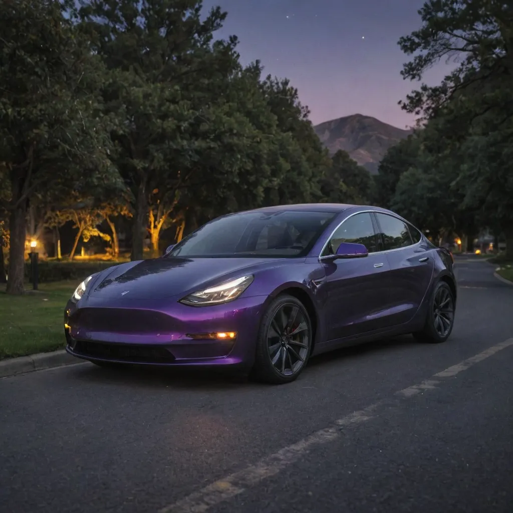 The Innovative Lighting and Visibility Features of the Tesla Model 3