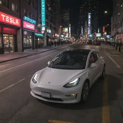 Tesla Model 3 - Cutting-edge autonomous driving features