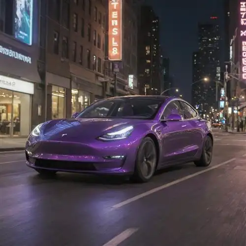 Tesla Model 3 - The Sleek Silhouette and Aerodynamic Prowess of the Tesla Model 3