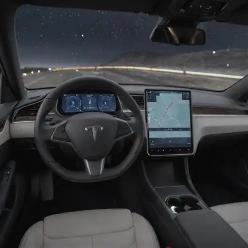 Tesla Model 3 - Explore the refined and minimalist interior design of the Tesla Model 3 that epitomizes modern luxury.