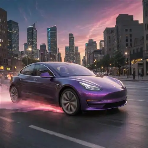 Tesla Model 3 - The Tesla Model 3's Striking Silhouette