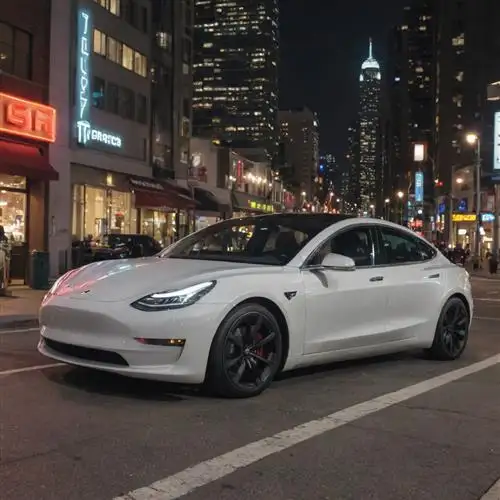 Tesla Model 3 - A sleek, modern look that stands out on the road